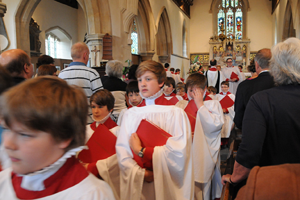 choir at church 4